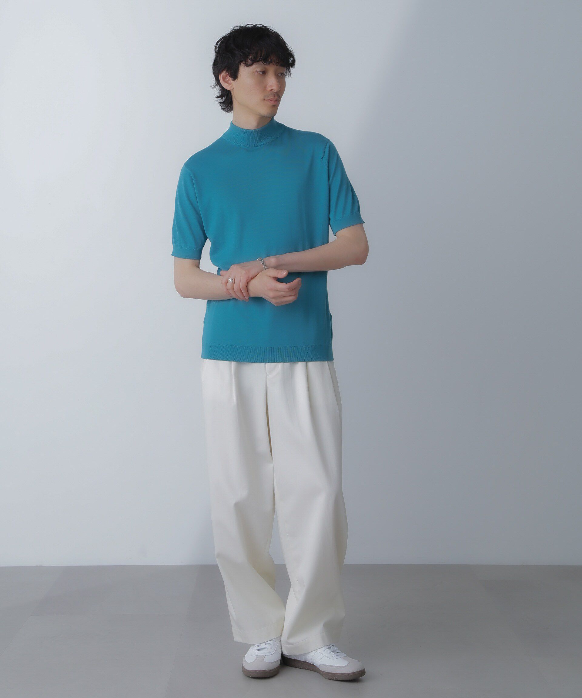 NANO universe「JOHN SMEDLEY/S4627」|ニット・セーター|