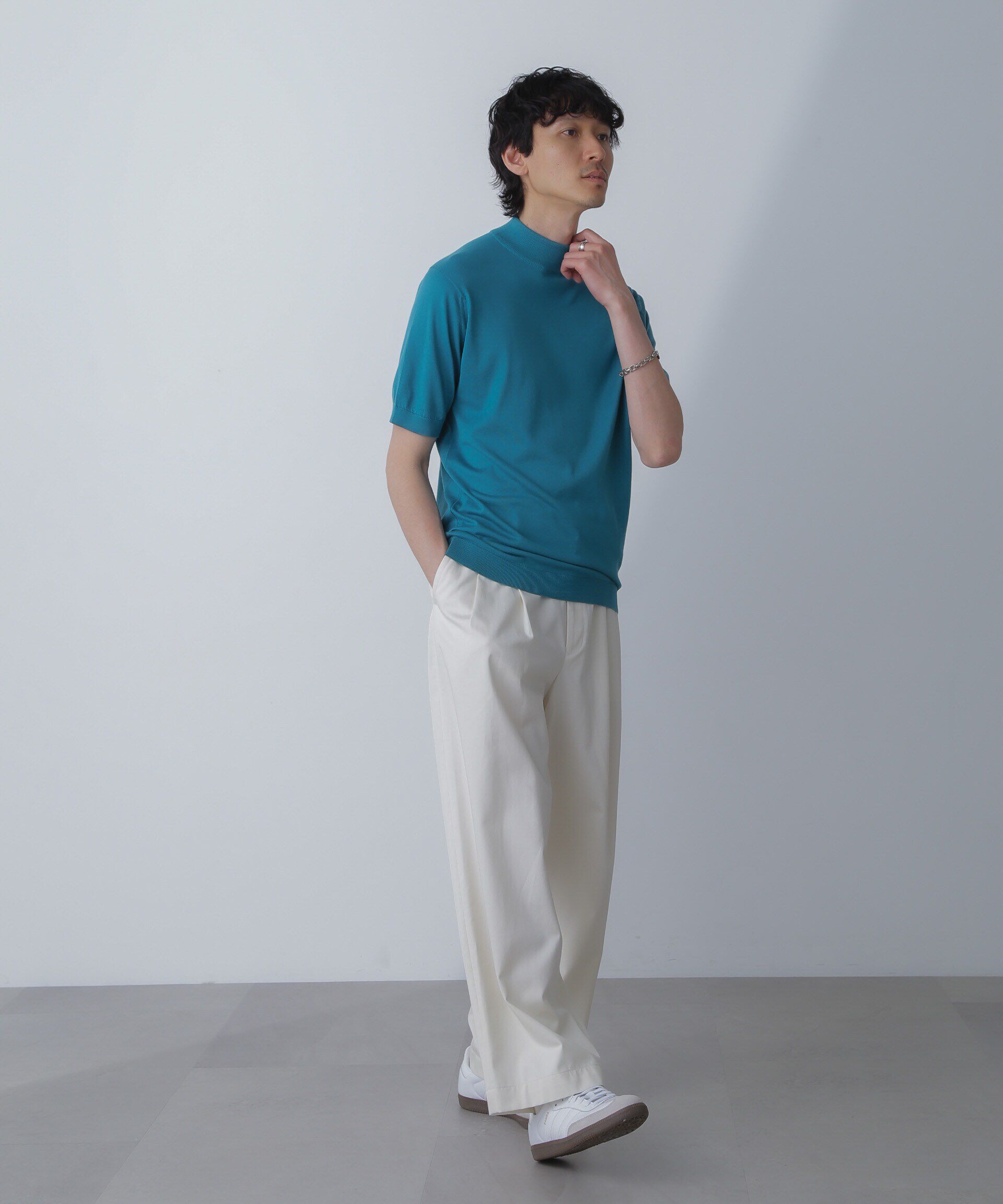 NANO universe「JOHN SMEDLEY/S4627」|ニット・セーター|