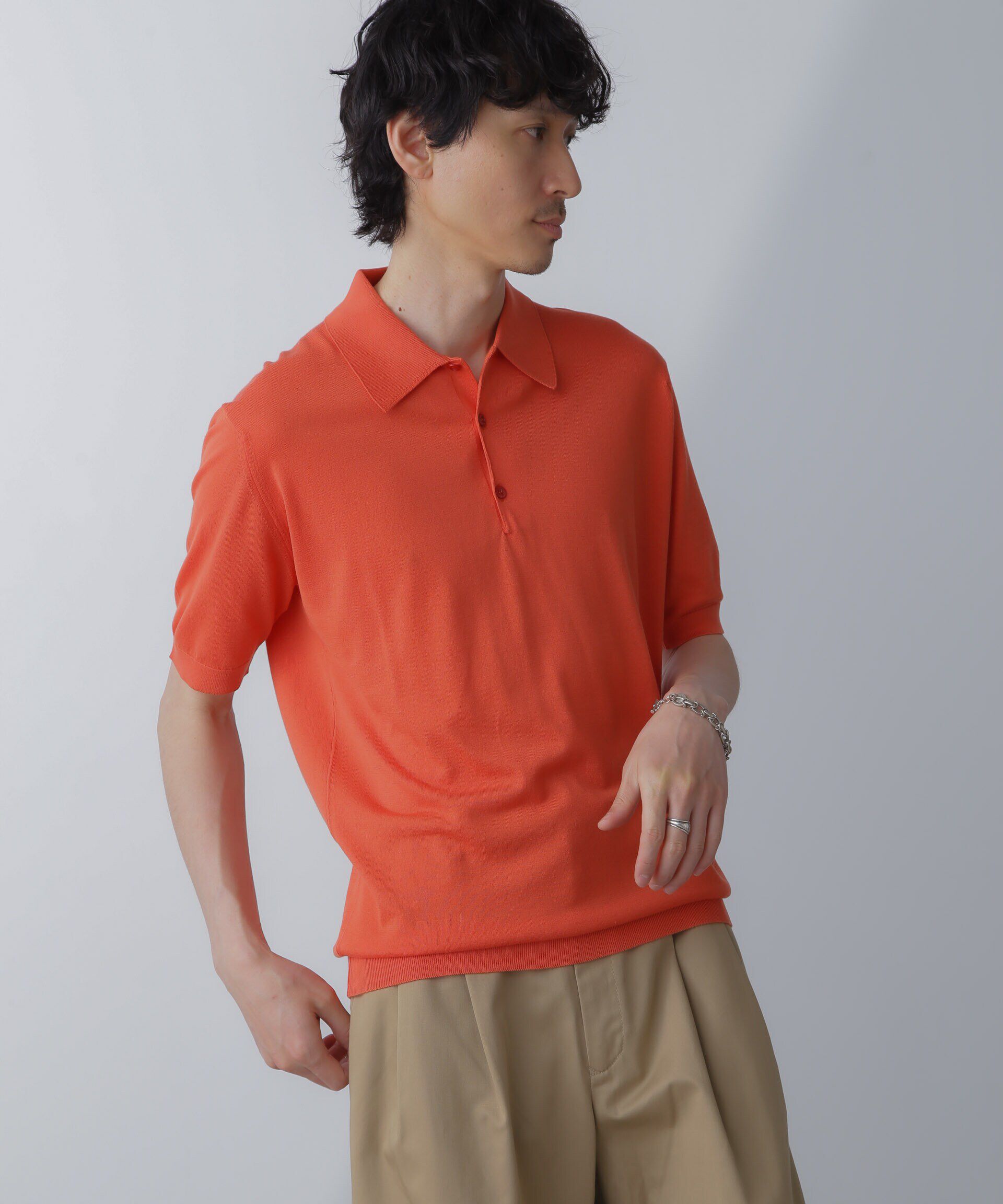 NANO universe「JOHN SMEDLEY/ISIS」|Tシャツ・カットソー|