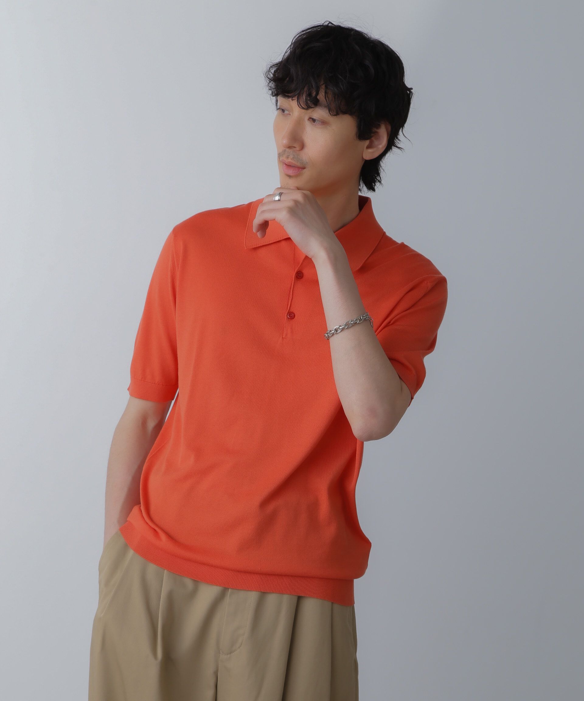NANO universe「JOHN SMEDLEY/ISIS」|Tシャツ・カットソー|