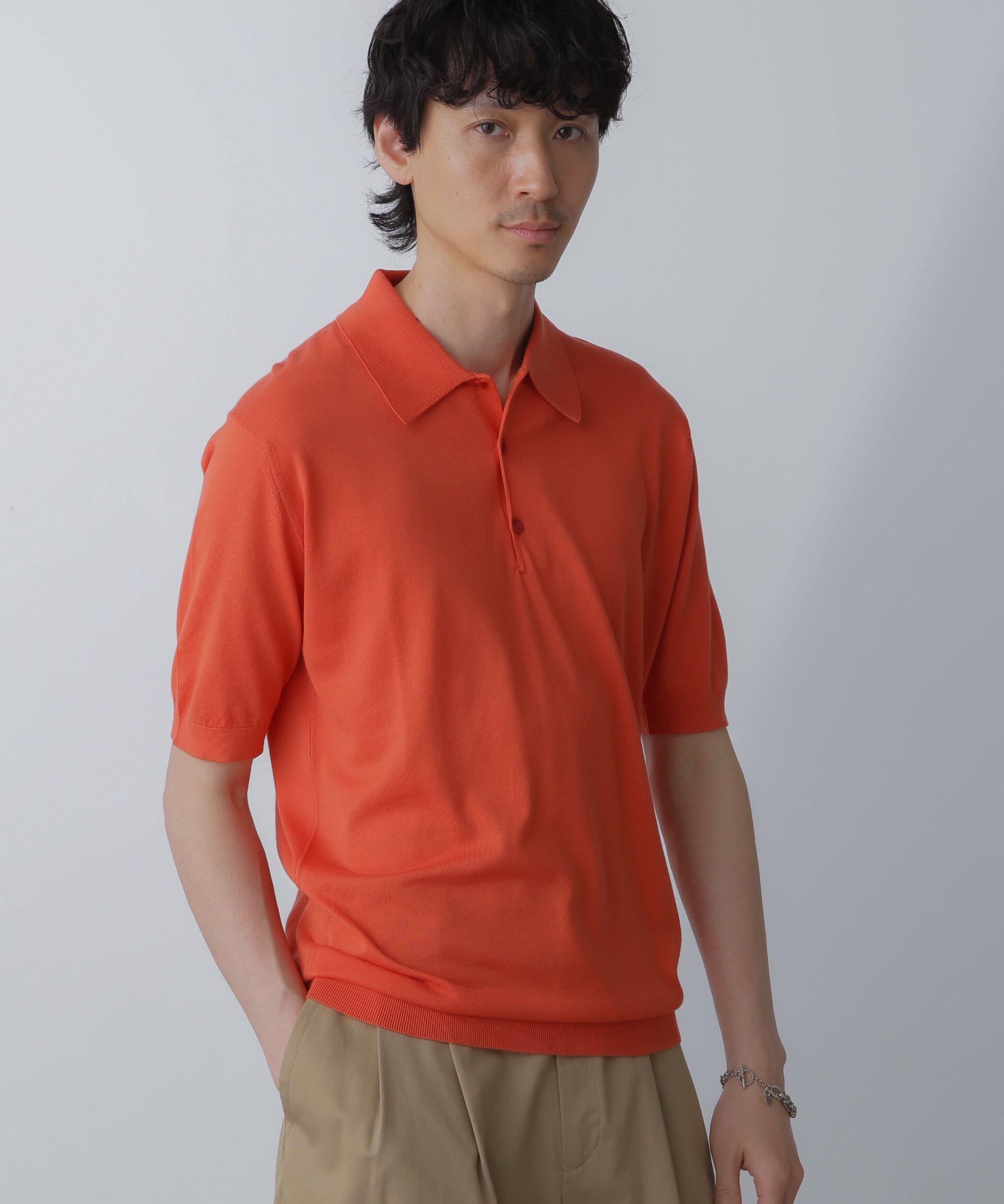 NANO universe「JOHN SMEDLEY/ISIS」|Tシャツ・カットソー|