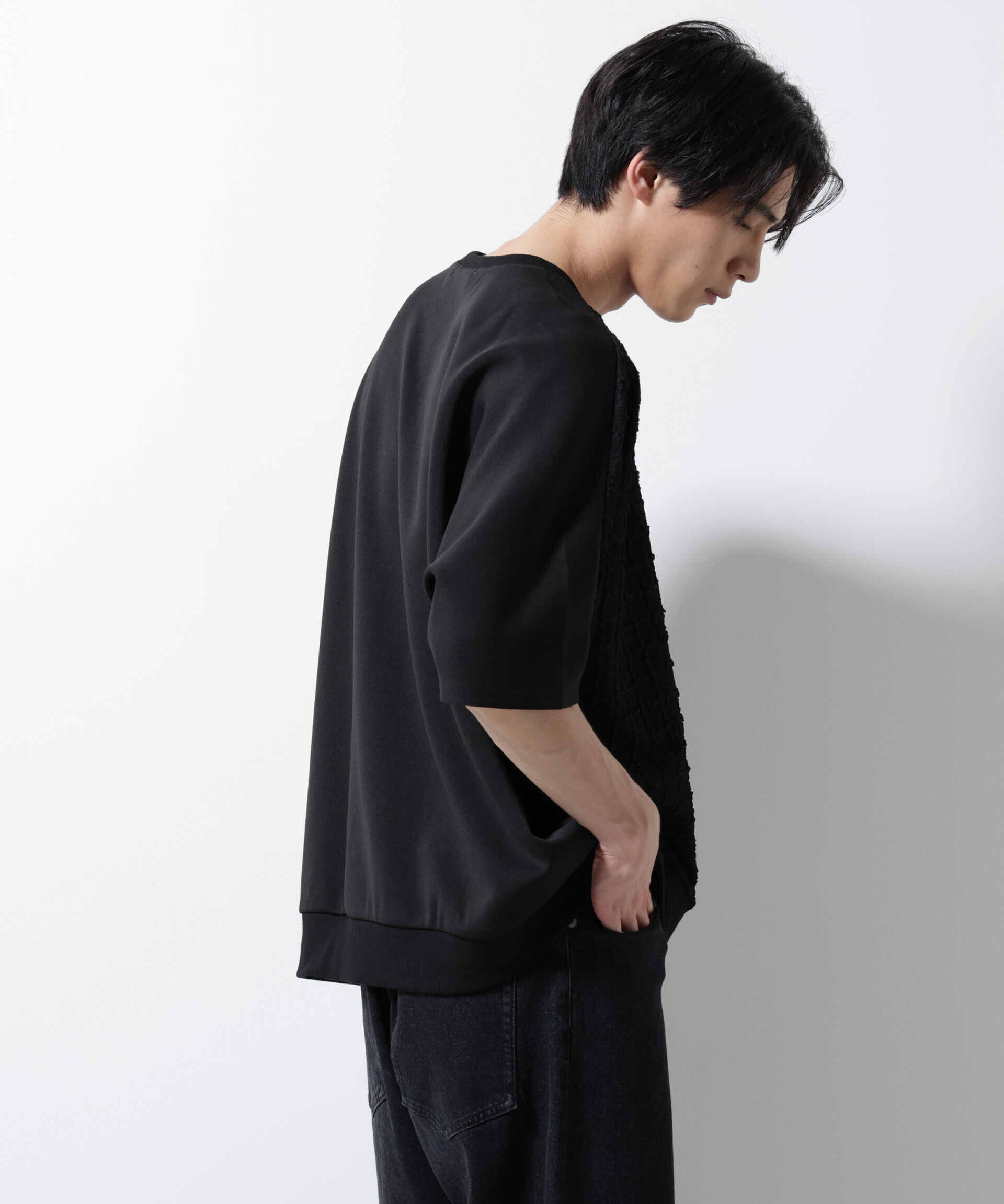 nano･universe「フクレジャガードTシャツ」|Tシャツ・カットソー|