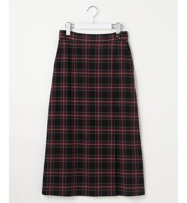 ANY SIS「ビューティサーモ2WAYストレッチチェック スカート」|スカート|