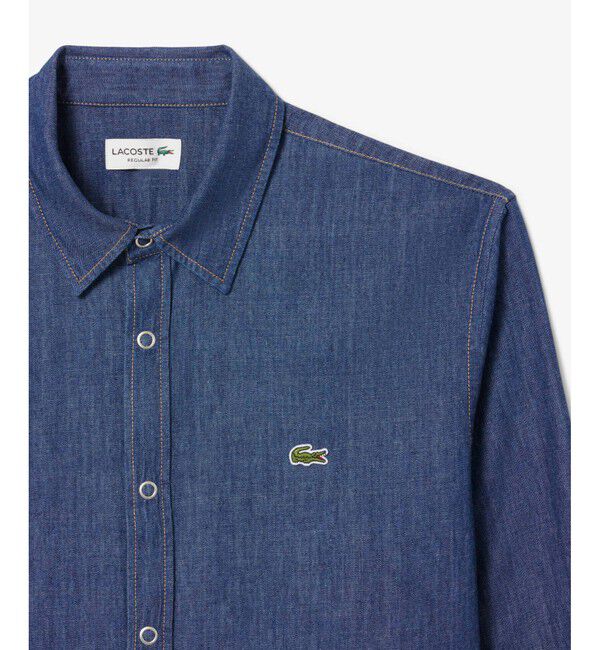 LACOSTE「ライトウェイトデニムシャツ」|シャツ・ブラウス|