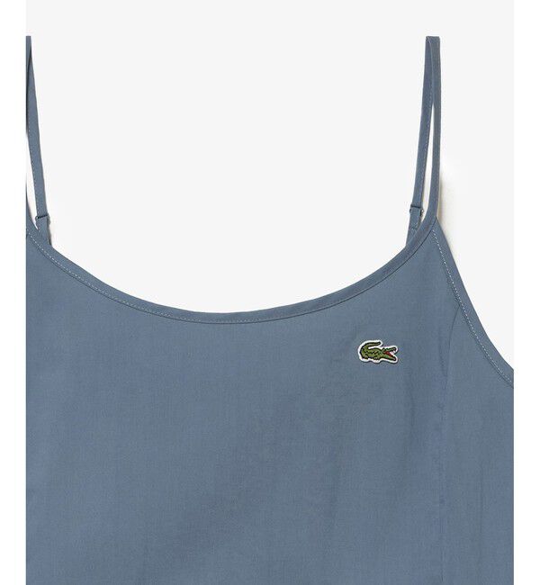 LACOSTE「ストレッチタイプライターキャミドレス / キャミワンピース」|ワンピース|