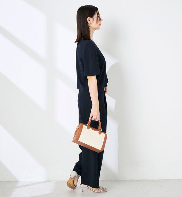 NOLLEY'S「《セットアップ対応》ウォッシャブル麻調ワイドパンツ」|その他|