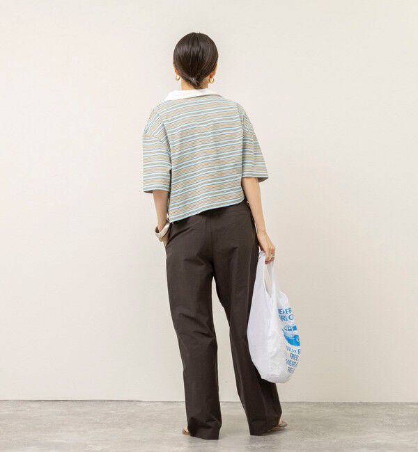 MAQWEL「【MAQWEL/マクウェル】ウォッシャブルタックラップパンツ」|その他|