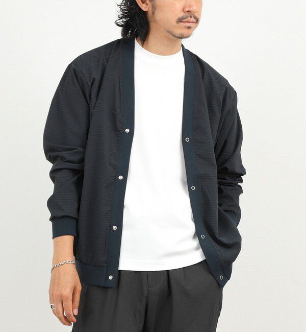 NOLLEY'S goodman「DotAir サッカーカーディガン 26SS」|カーディガン|