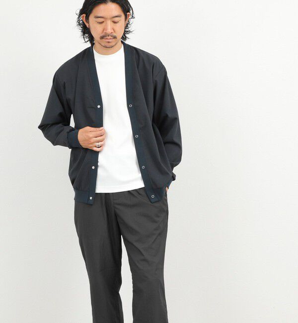NOLLEY'S goodman「DotAir サッカーカーディガン 26SS」|カーディガン|