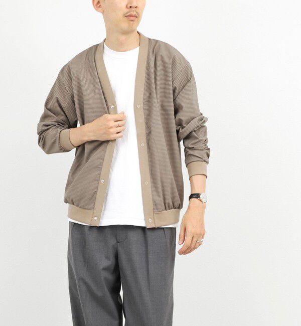 NOLLEY'S goodman「DotAir サッカーカーディガン 26SS」|カーディガン|