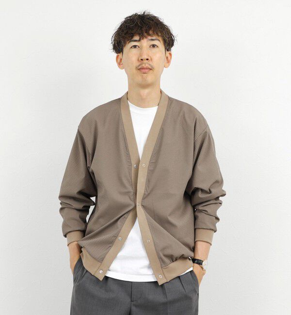NOLLEY'S goodman「DotAir サッカーカーディガン 26SS」|カーディガン|