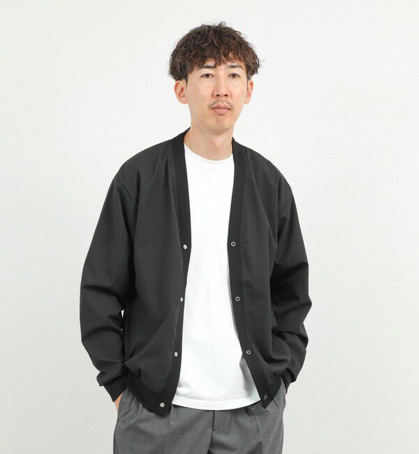 NOLLEY'S goodman「DotAir サッカーカーディガン 26SS」|カーディガン|