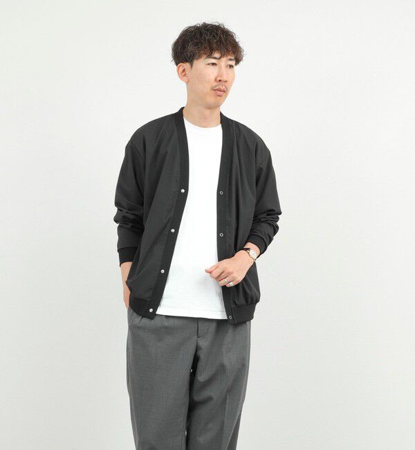 NOLLEY'S goodman「DotAir サッカーカーディガン 26SS」|カーディガン|