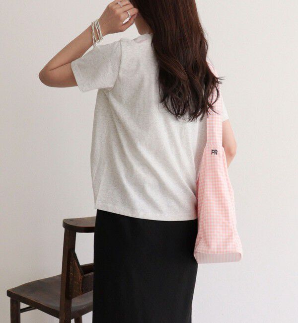 fredy emue「刺しゅう入りCAT PHOTO Tシャツ」|Tシャツ・カットソー|