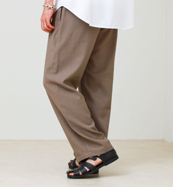 GLOSTER「【COOLMAX/セットアップ対応】エバレットメッシュイージーパンツ」|チノ|