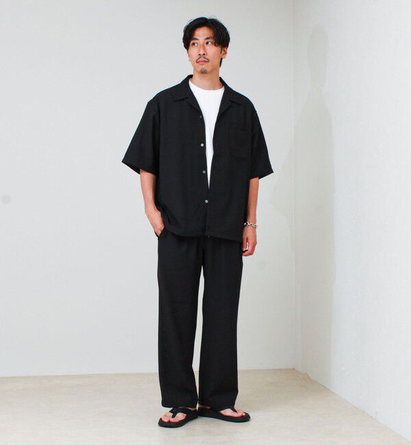 GLOSTER「【COOLMAX/セットアップ対応】エバレットメッシュイージーパンツ」|チノ|