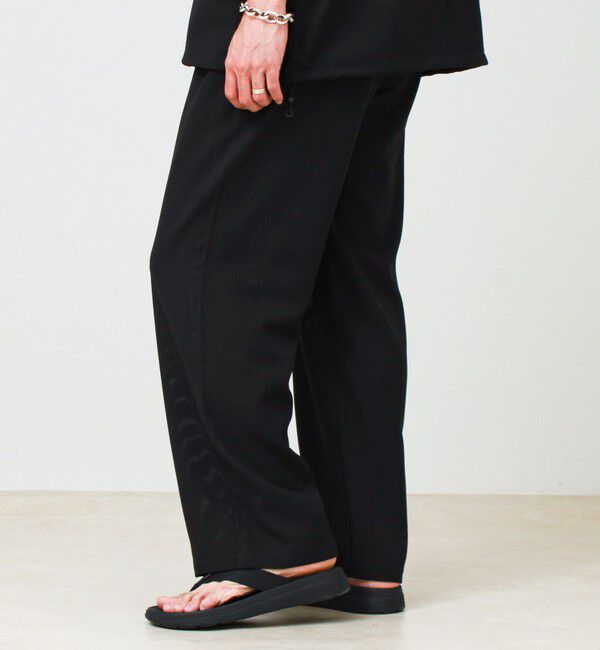 GLOSTER「【COOLMAX/セットアップ対応】エバレットメッシュイージーパンツ」|チノ|
