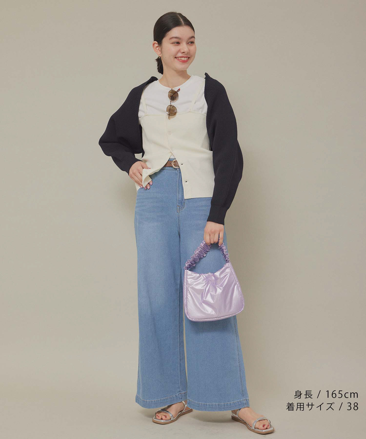 ROPE' PICNIC R「スポンディッシュショートカーディガン」|カーディガン|