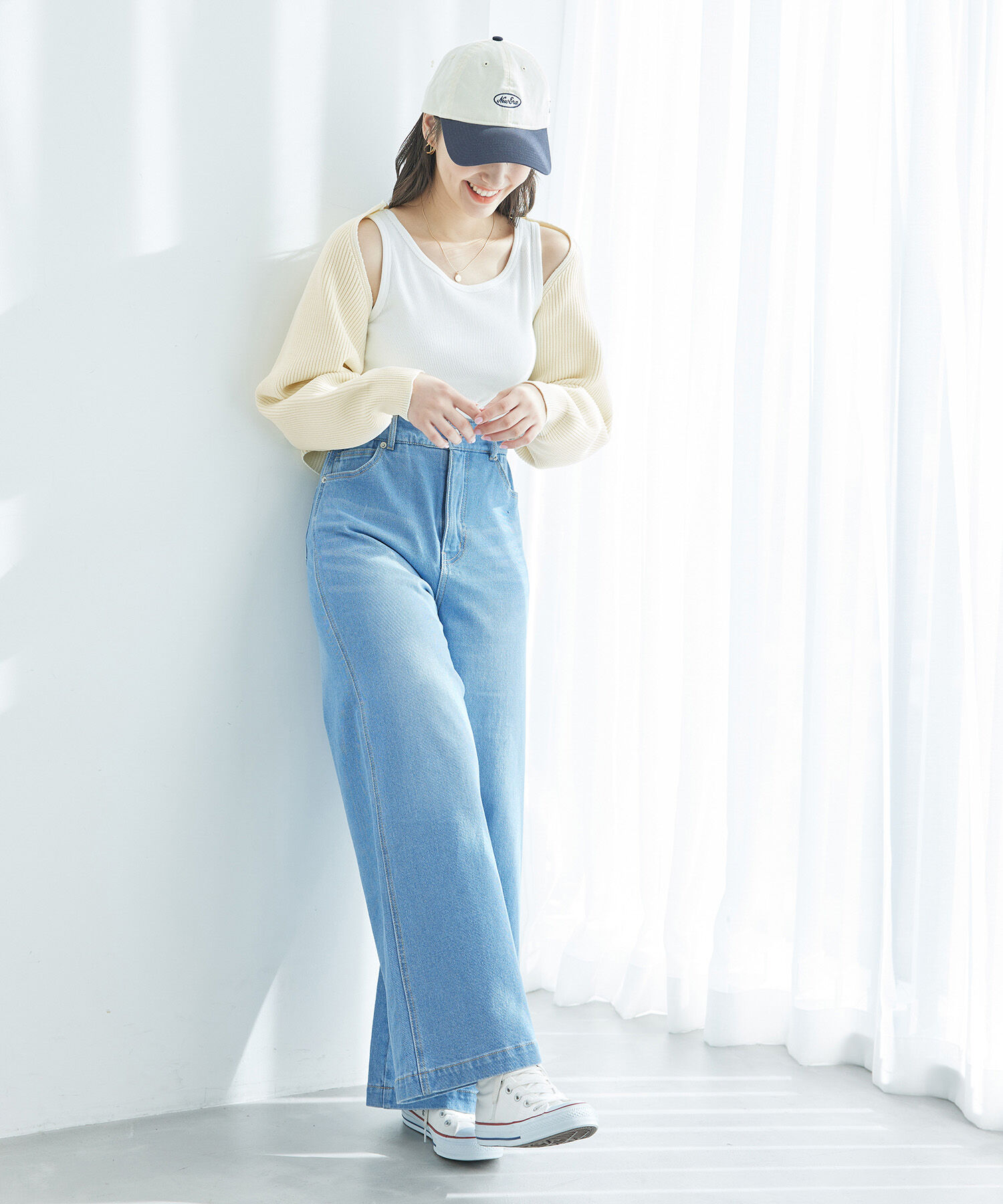 ROPE' PICNIC R「スポンディッシュショートカーディガン」|カーディガン|