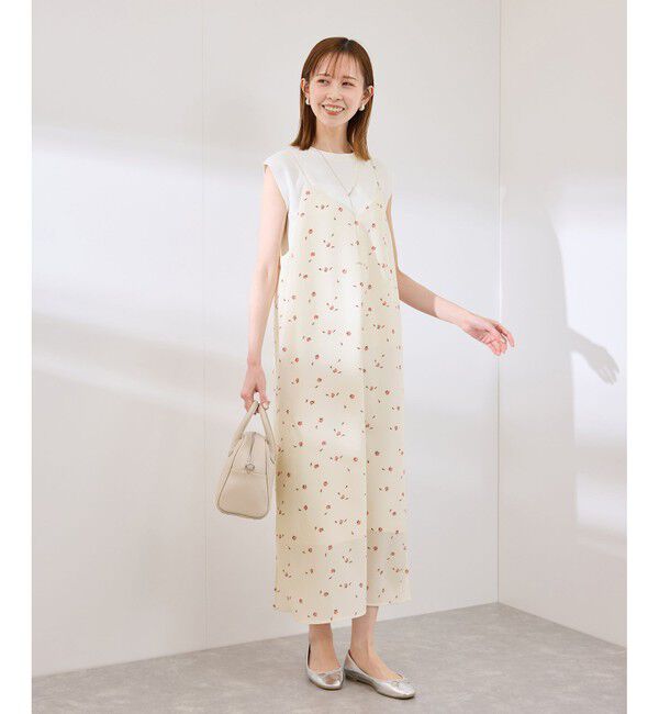 Rope&rsquo;Picnic「プチローズアソートキャミワンピース」|ワンピース|