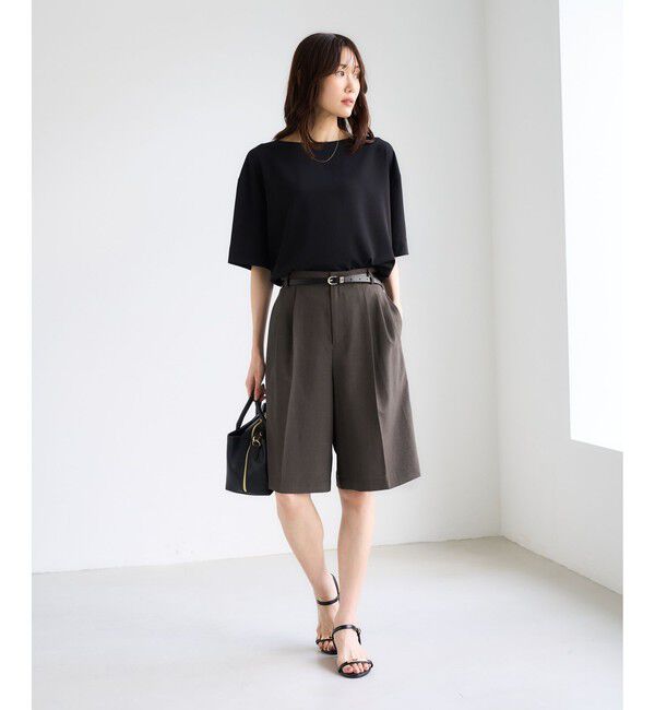 Rope&rsquo;Picnic「【一部店舗限定】ジョーゼットTeeブラウス/UVケア・接触冷感・防シワ」|シャツ・ブラウス|