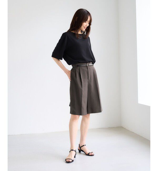 Rope&rsquo;Picnic「【一部店舗限定】ジョーゼットTeeブラウス/UVケア・接触冷感・防シワ」|シャツ・ブラウス|