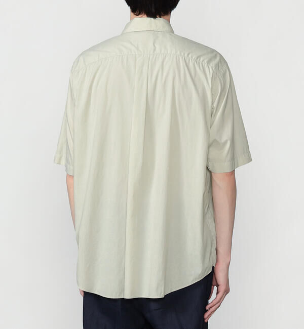 DANTON「DANTON | ナイロンタイプライター プランサーボタンダウン半袖シャツ MEN」|シャツ・ブラウス|