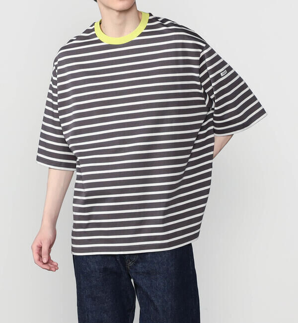 ORCIVAL「ORCIVAL | マーセライズ ワイドクルーネック 半袖 プルオーバー MEN」|Tシャツ・カットソー|