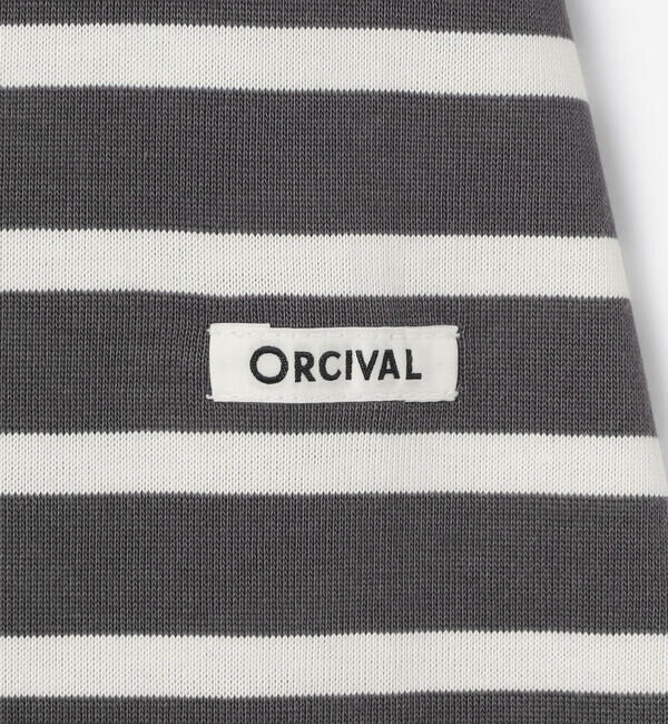 ORCIVAL「ORCIVAL | マーセライズ ワイドクルーネック 半袖 プルオーバー MEN」|Tシャツ・カットソー|