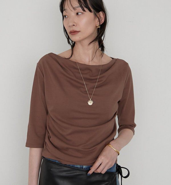  「ドレープカットソー」|Tシャツ・カットソー|