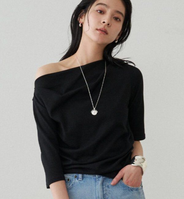  「ドレープカットソー」|Tシャツ・カットソー|
