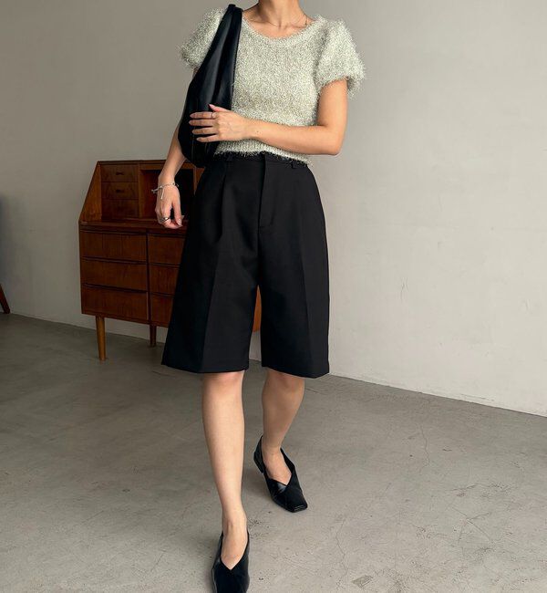  「【前後2way】フェザーパフニット」|ニット・セーター|