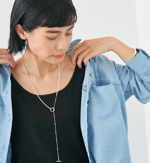 collex「【dignif】【金属アレルギー対応】ミックスチェーン2WAYネックレス」|ネックレス|その他