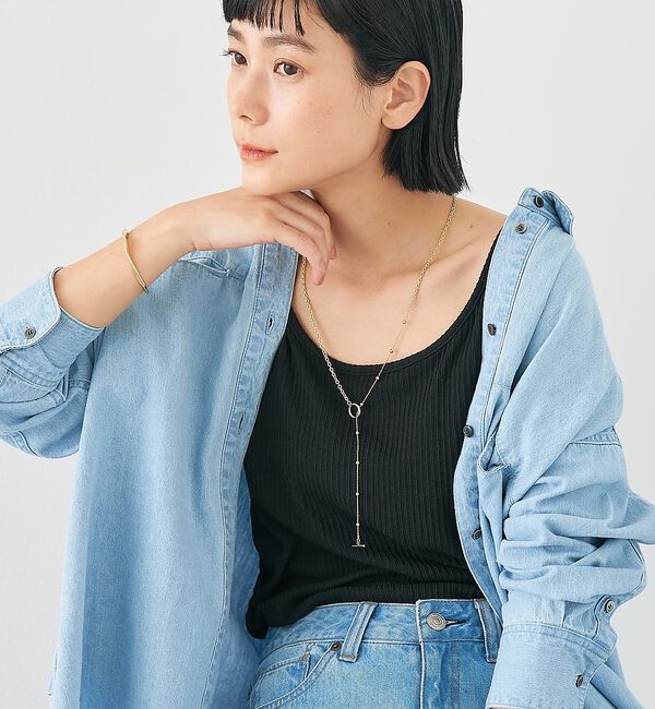 collex「【dignif】【金属アレルギー対応】ミックスチェーン2WAYネックレス」|ネックレス|