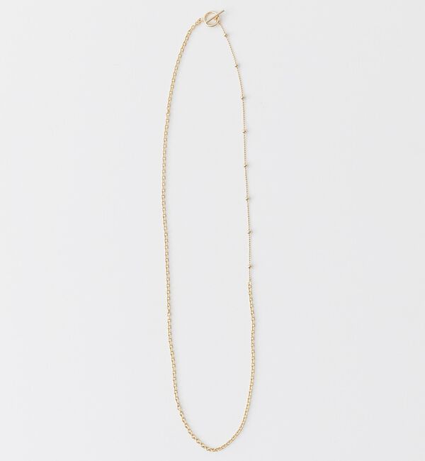 collex「【dignif】【金属アレルギー対応】ミックスチェーン2WAYネックレス」|ネックレス|
