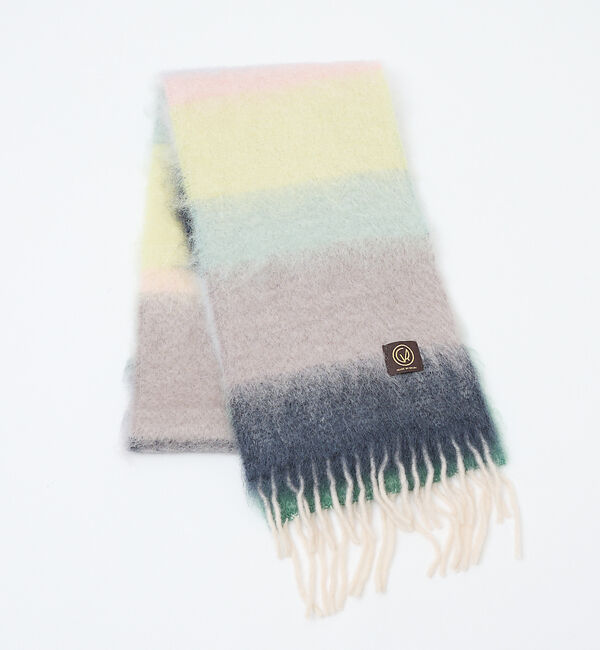 ABAHOUSE「【MANTAS EZCARAY】モヘアマフラー / FOULAND」|マフラー|