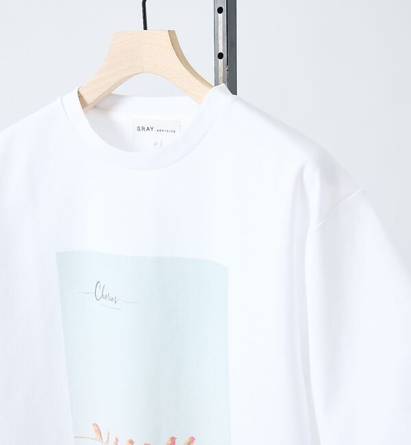ABAHOUSE「【BIRD】 グラフィックTシャツ」|Tシャツ・カットソー|