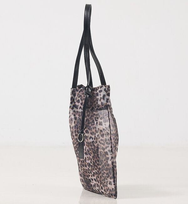 LOWELL things「●SOEUR/レオパードシアートートバッグ/A4」|トートバッグ|