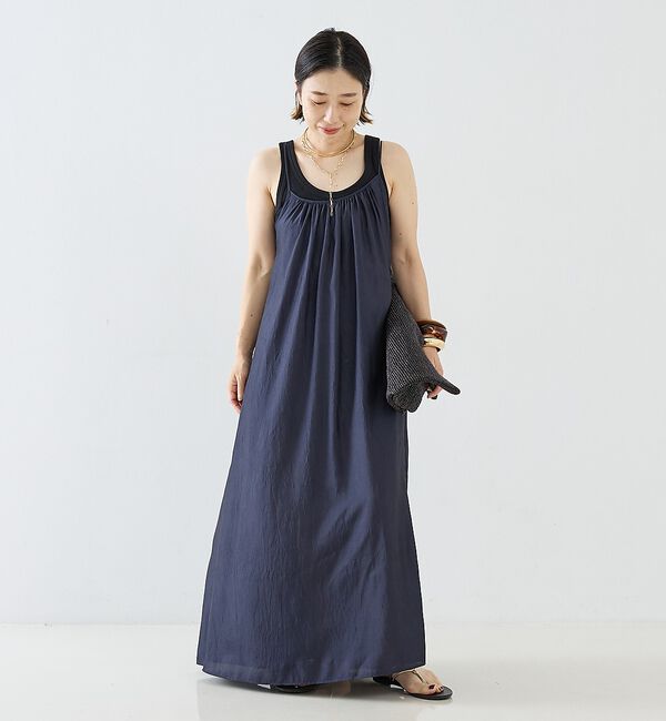 The Store by C' 「【COCUCA】ギャザーキャミドレス」|ワンピース|