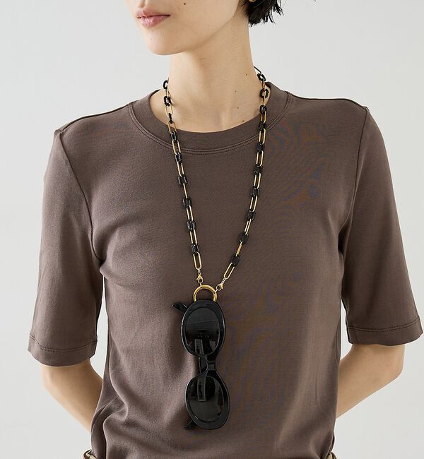The Store by C' 「【SUNNY CORDS】【別注】Louis Ring Glasses Chai」|メガネ|