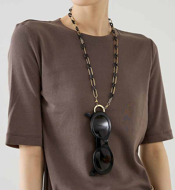The Store by C' 「【SUNNY CORDS】【別注】Louis Ring Glasses Chai」|メガネ|
