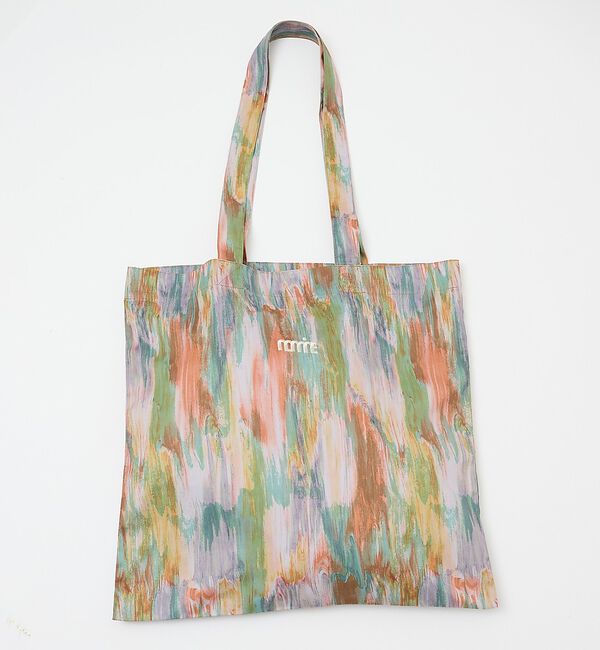 NOMINE「アイコン刺繍 ペイント柄アートプリント ロングハンドル トートバッグ【予約】」|トートバッグ|