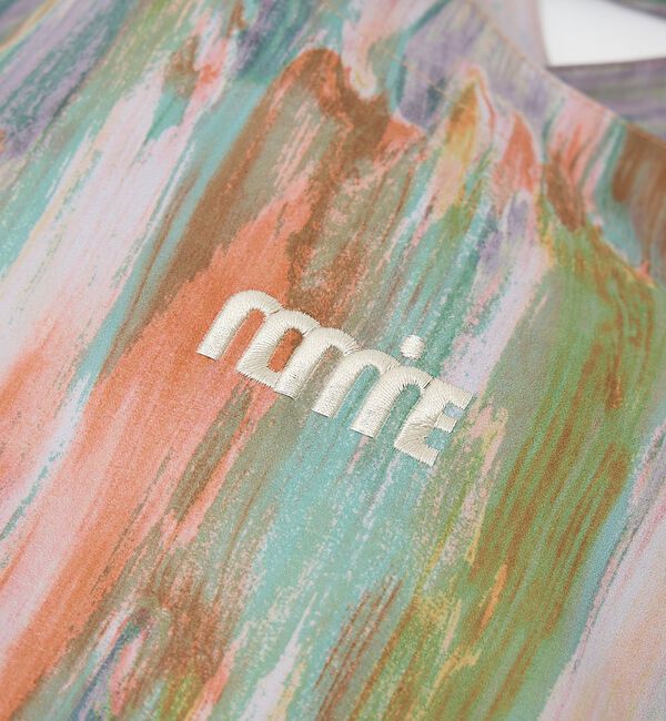 NOMINE「アイコン刺繍 ペイント柄アートプリント ロングハンドル トートバッグ【予約】」|トートバッグ|