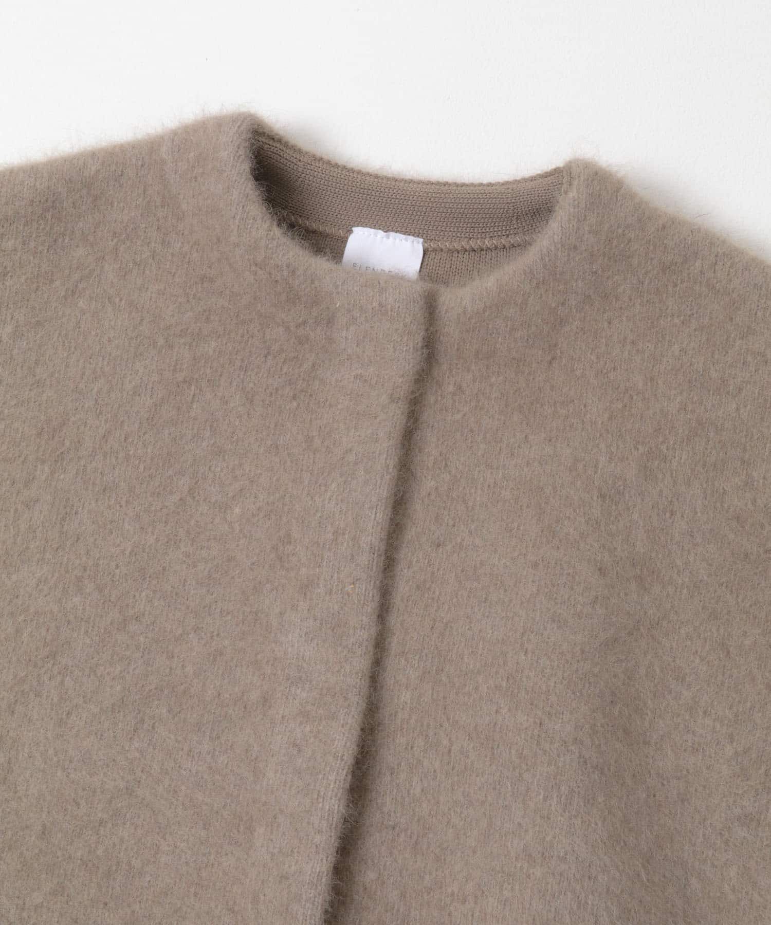 URBAN RESEARCH ROSSO「ELENDEEK　CREW-NECK RACCOON MIX WCARDIGAN」|カーディガン|