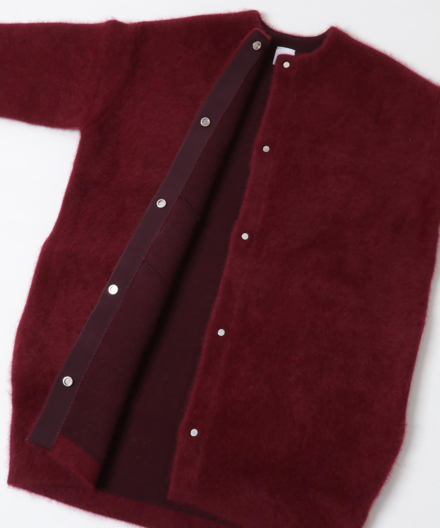 URBAN RESEARCH ROSSO「ELENDEEK　CREW-NECK RACCOON MIX WCARDIGAN」|カーディガン|