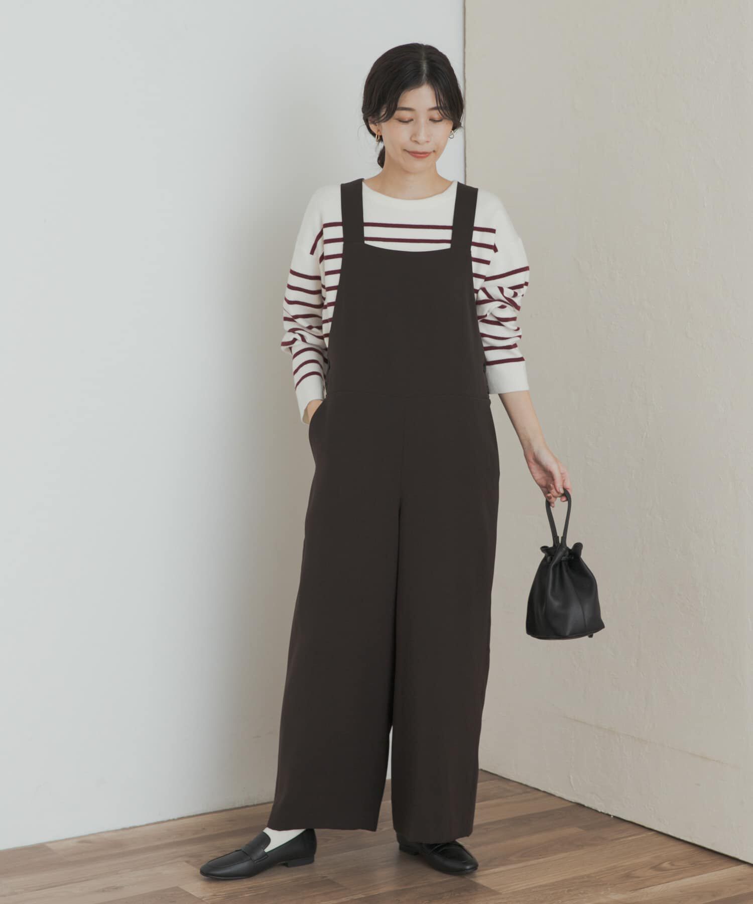 URBAN RESEARCH DOORS「リラックスイージーサロペット」|スカート|