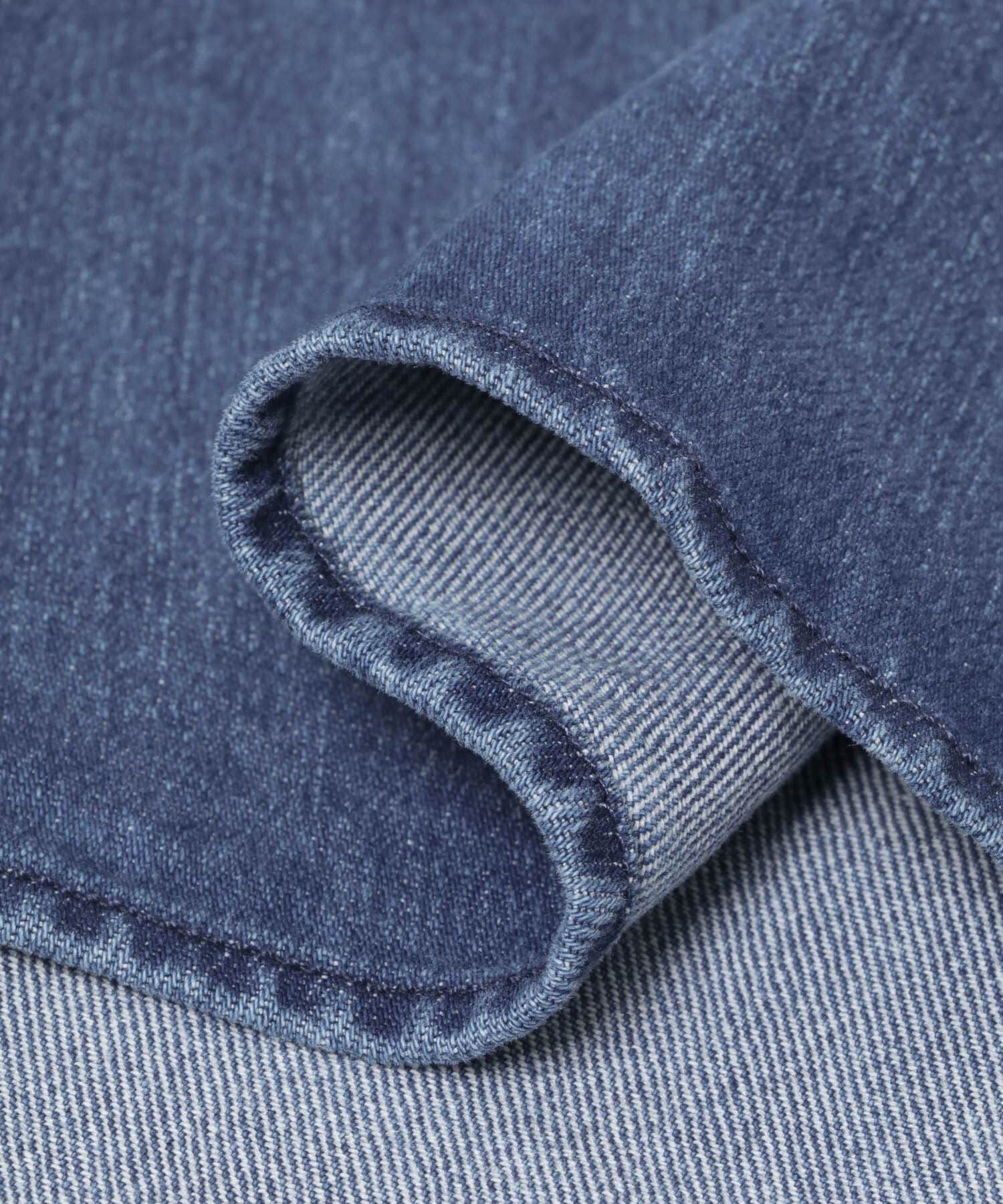 URBAN RESEARCH DOORS「FORK&SPOON　ペーパーブレンドデニムシャツ」|シャツ・ブラウス|