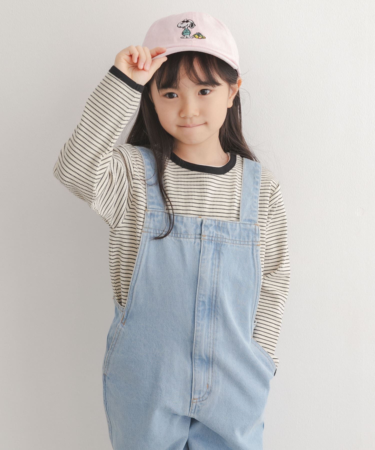 URBAN RESEARCH DOORS「『親子リンク』『150サイズあり』フロントZIPサロペット(KIDS)」|ワンピース|