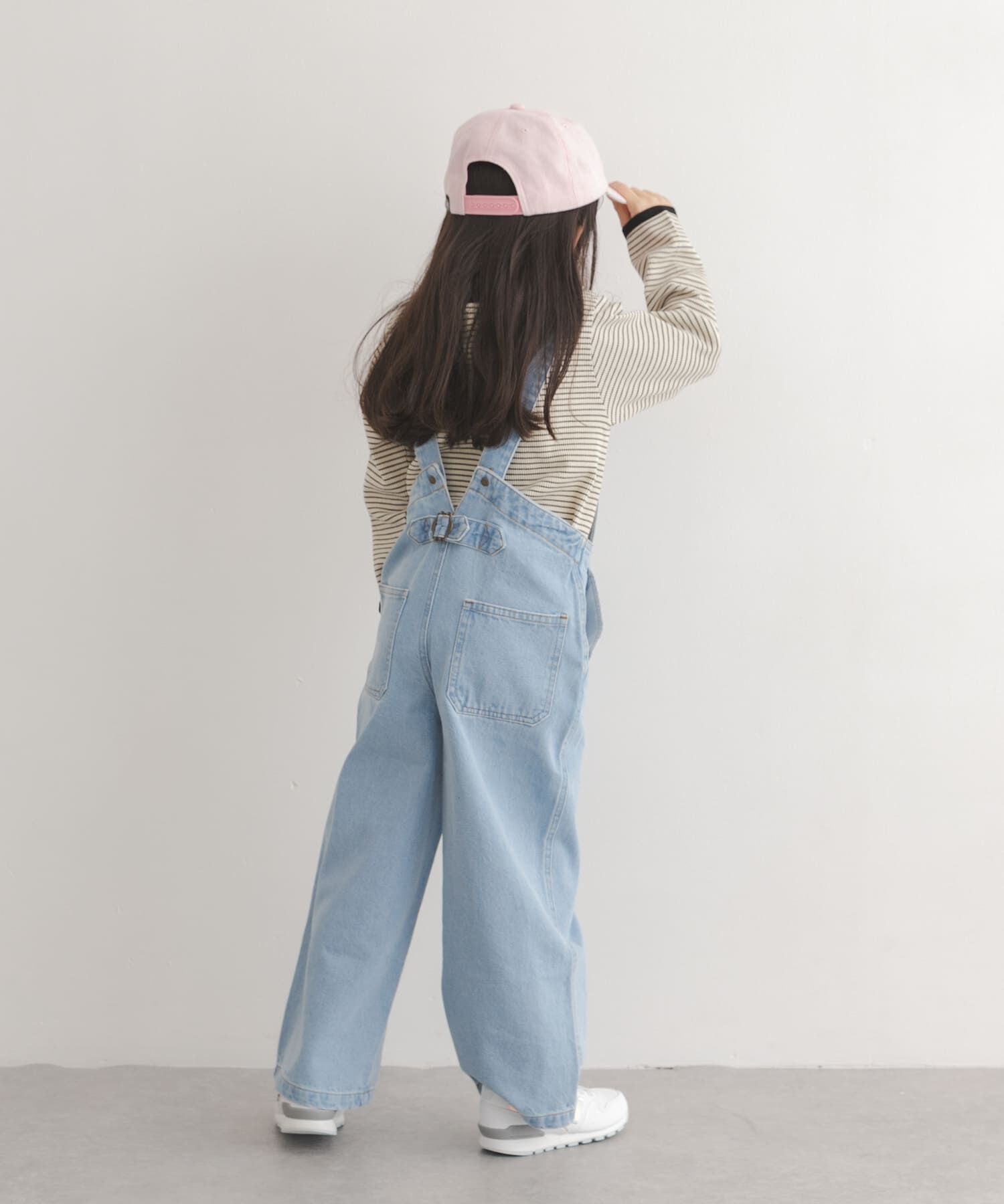 URBAN RESEARCH DOORS「『親子リンク』『150サイズあり』フロントZIPサロペット(KIDS)」|ワンピース|