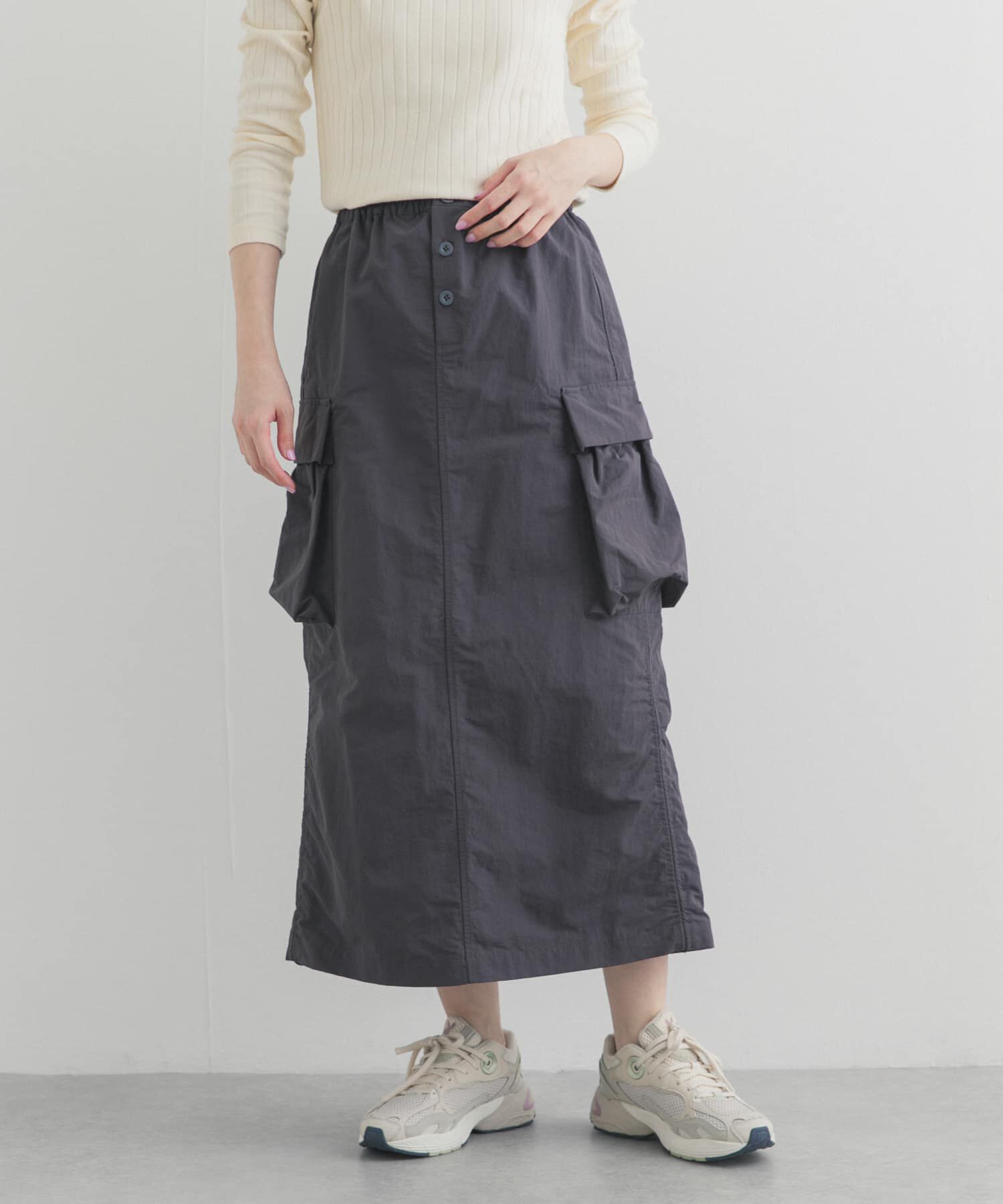 URBAN RESEARCH DOORS「『別注』Snow Peak Apparel&times;DOORS　 NYLON WASHER SKIRT」|スカート|